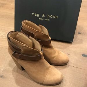 Rag & Bone Harrow boots in Camel color
